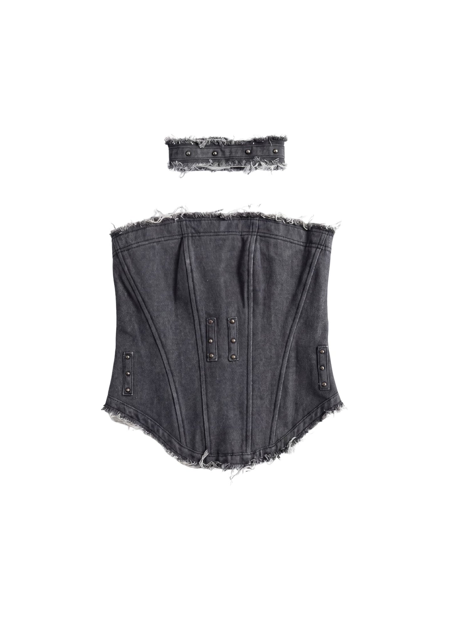 CONCRETE CORSET & CHOKER SET