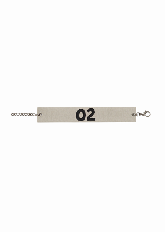 PATCHWORK 02’ CHOKER - BEIGE - XILIA XU