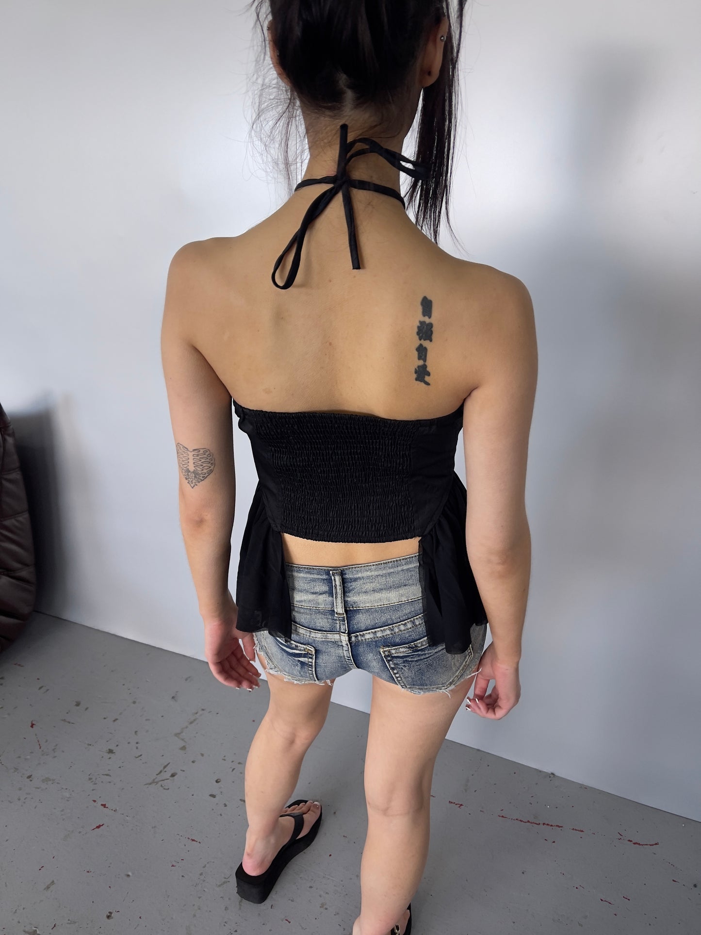 Sweetheart Halter Crop Top