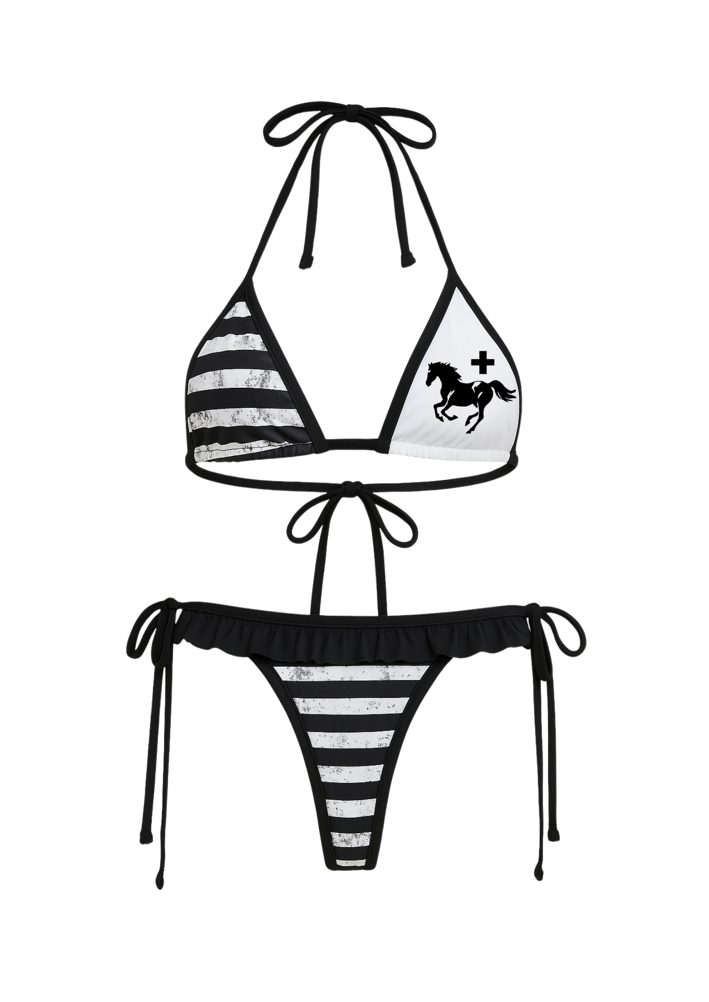 STRIPED BIKINI - XILIA XU