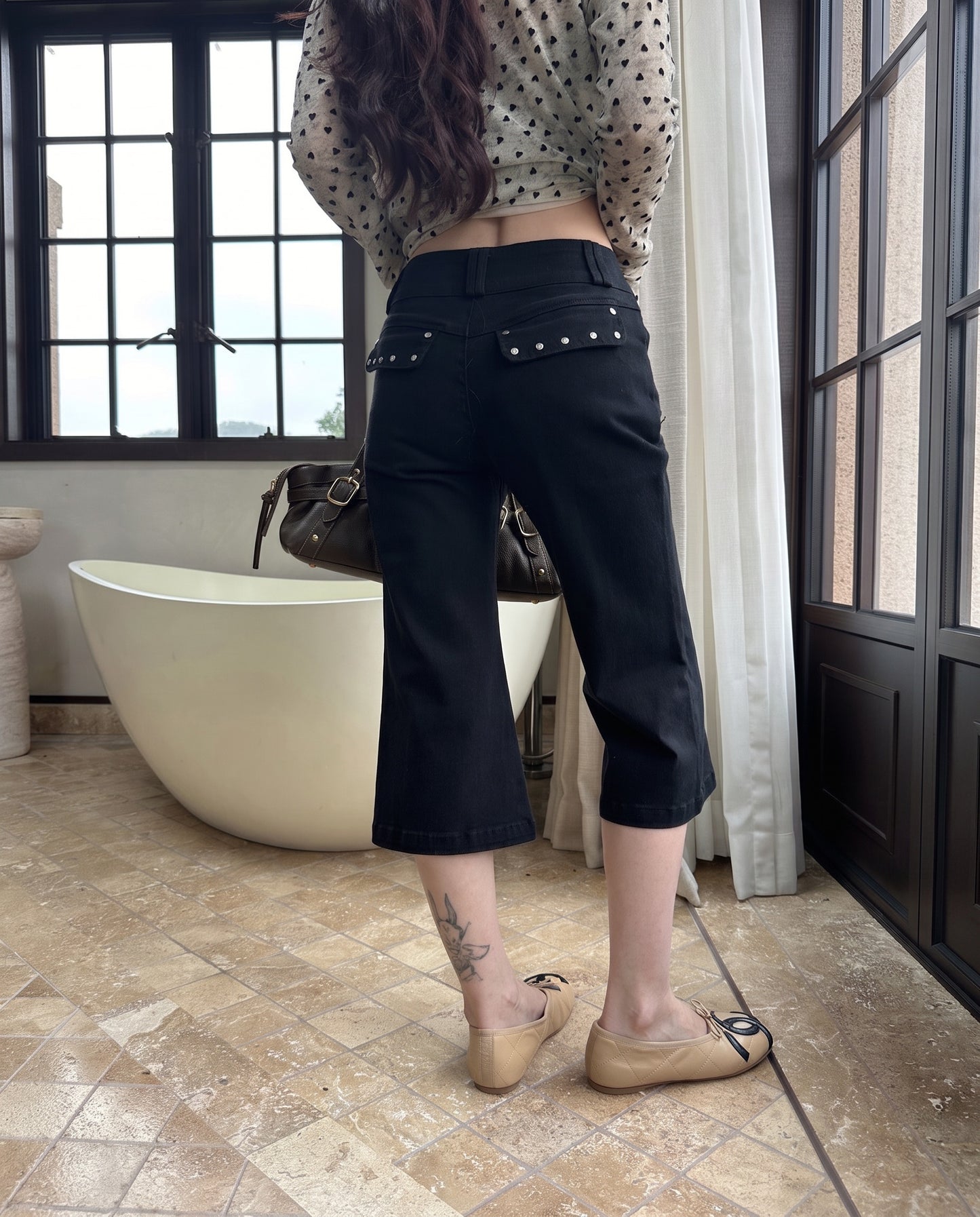 Black Capri Pants (PRE-ORDER)
