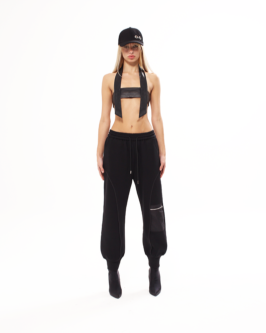 BODEGA BELT TOP - BLACK - XILIA XU