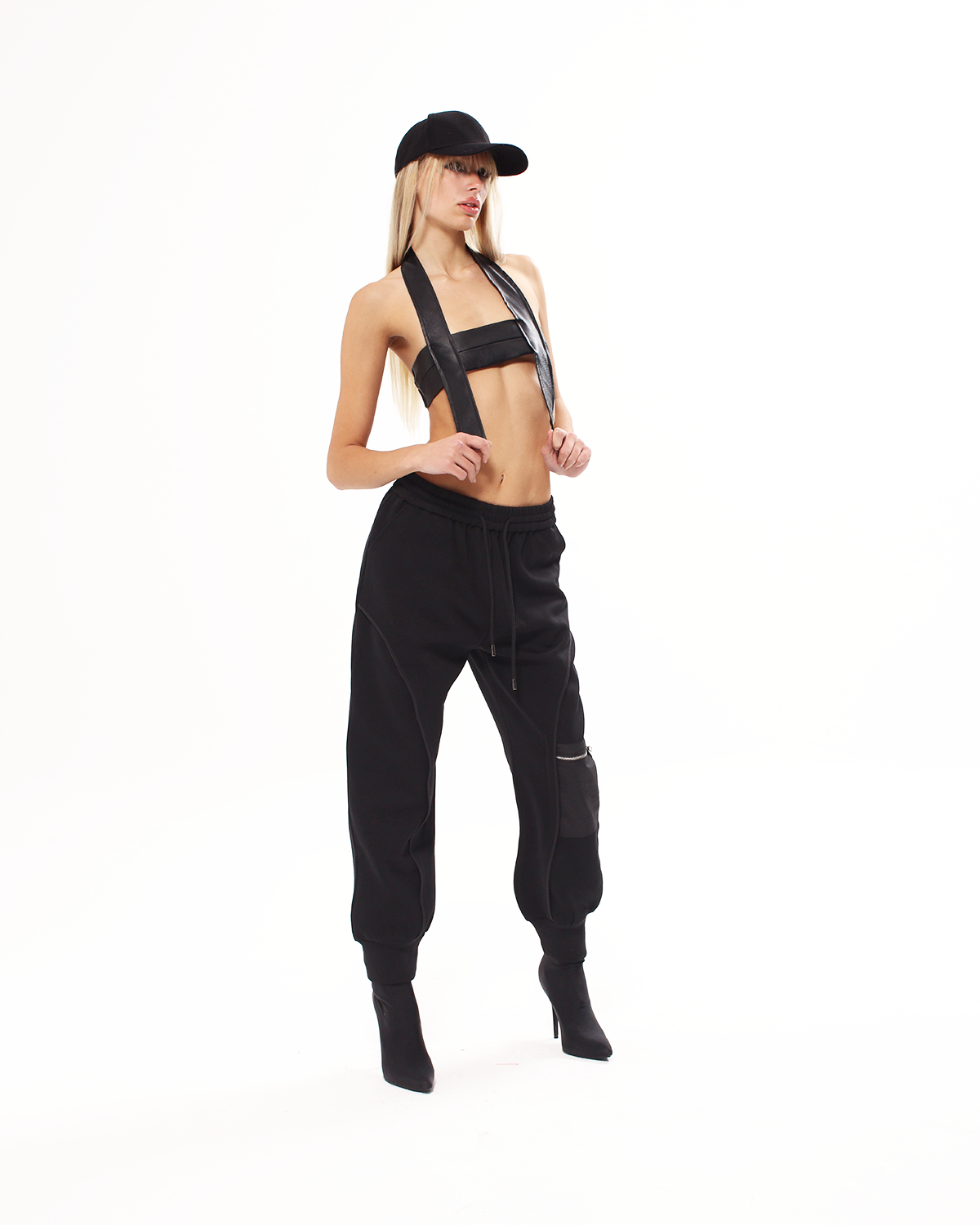 BODEGA BELT TOP - BLACK - XILIA XU